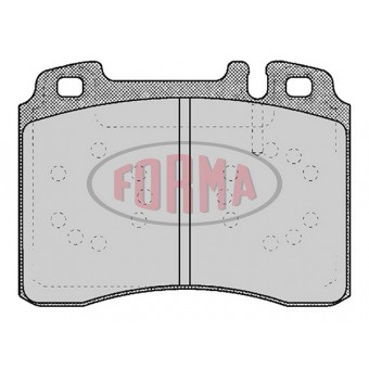Fren Balatası W124 R129 Ön 280>500